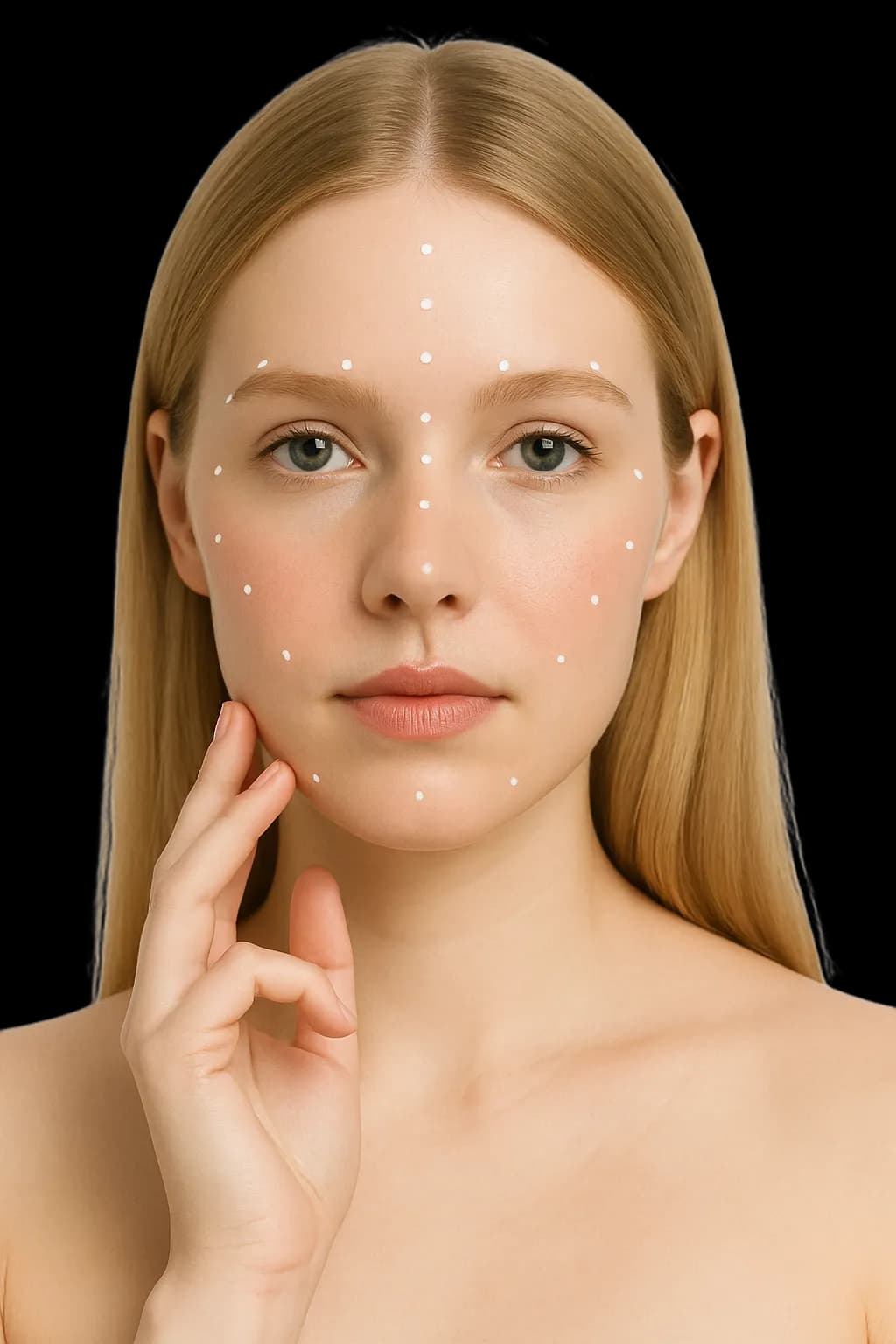 AI сканирование лица